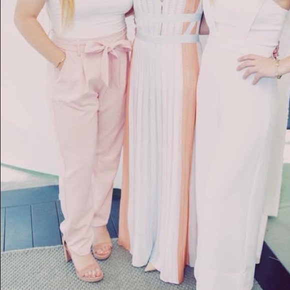 GLAMOROUS Brand Light Pink Trousers - Picture 6 of 7